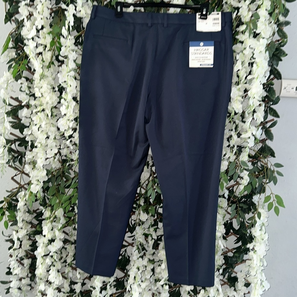 Men's Navy Trousers - Picture 2 of 7
